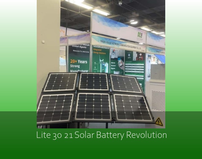 Lite 30 21 Solar Battery Revolution